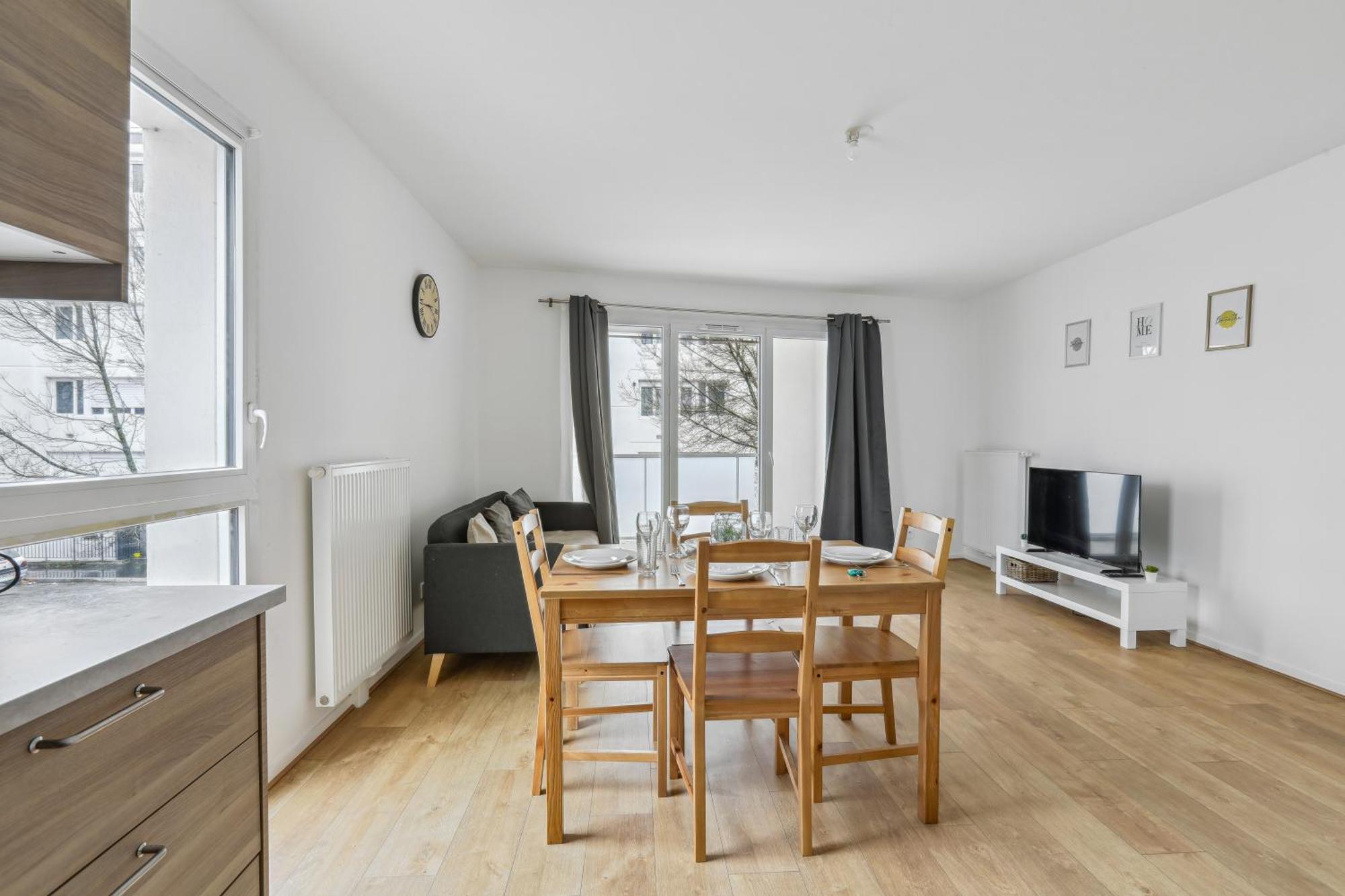 Chic Apart With Terace And Parking Appartement Rouen Buitenkant foto