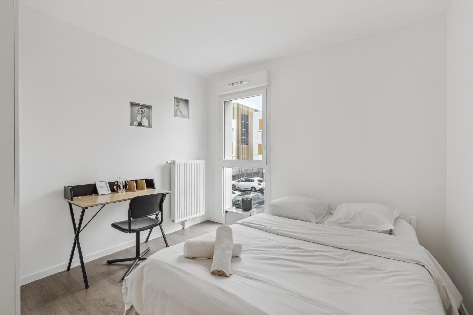 Chic Apart With Terace And Parking Appartement Rouen Buitenkant foto